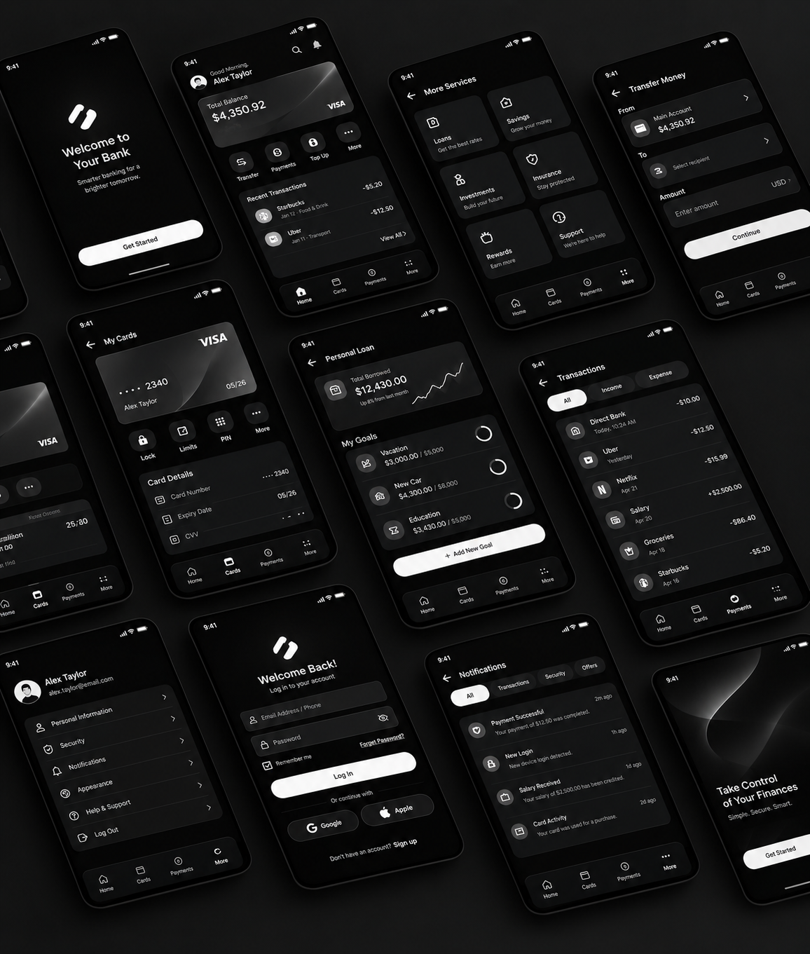 Banking App UI case study: screen 13