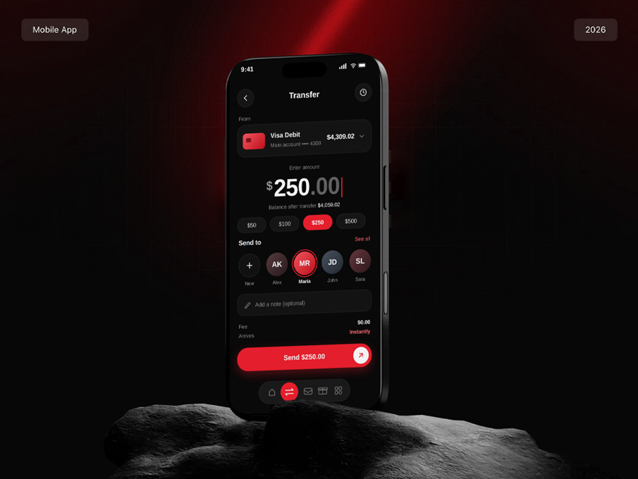 Banking App UI case study: screen 15