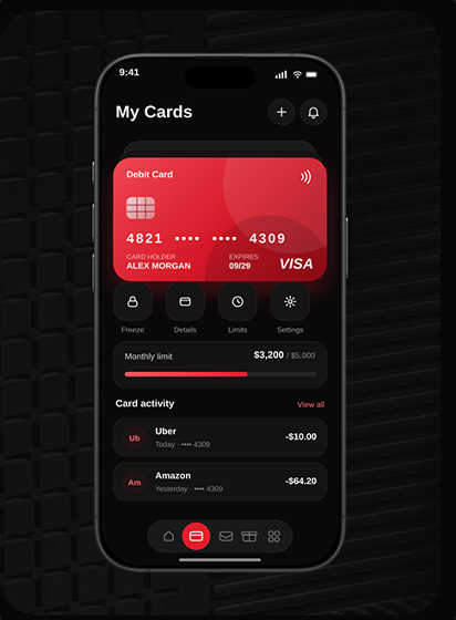 Banking App UI case study: screen 14