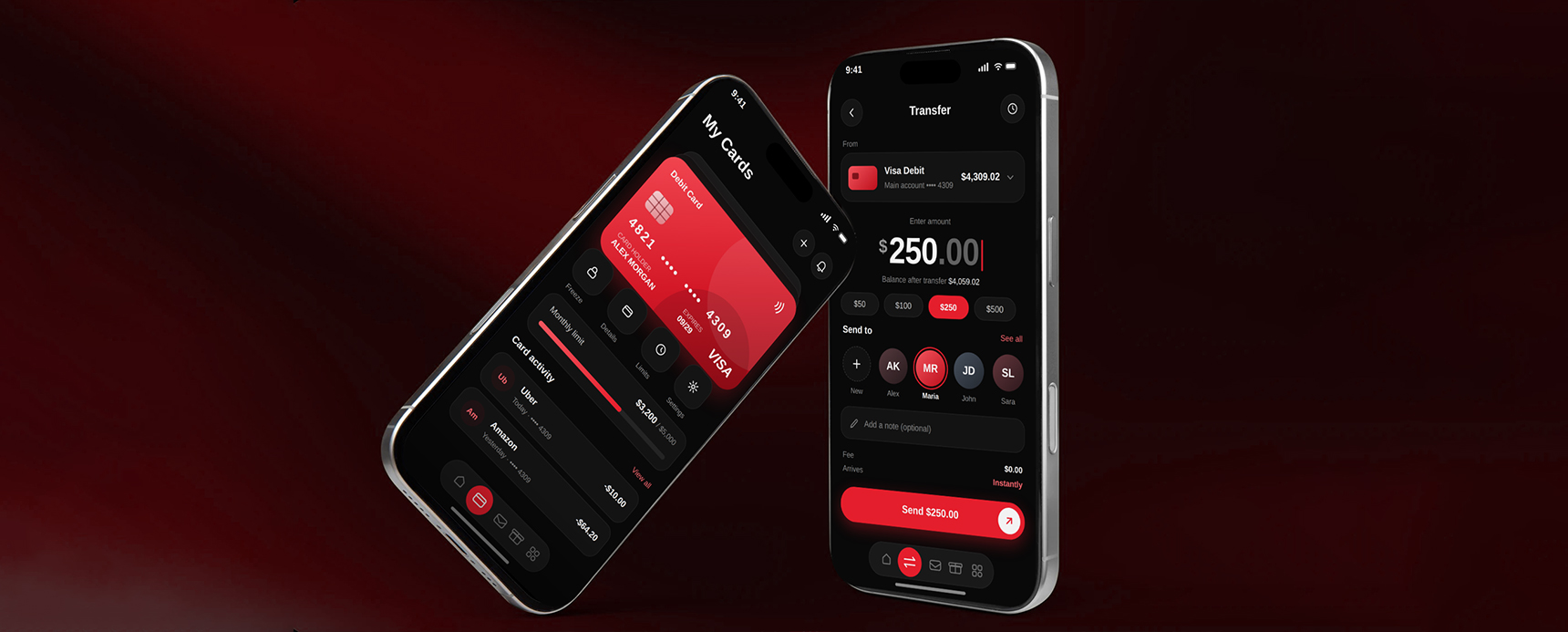 Banking App UI case study: screen 4