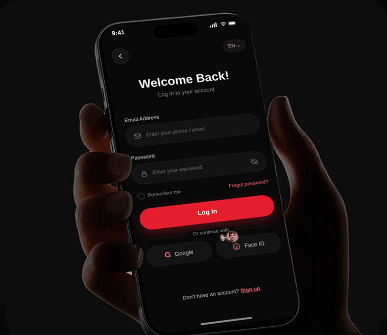 Banking App UI case study: screen 7