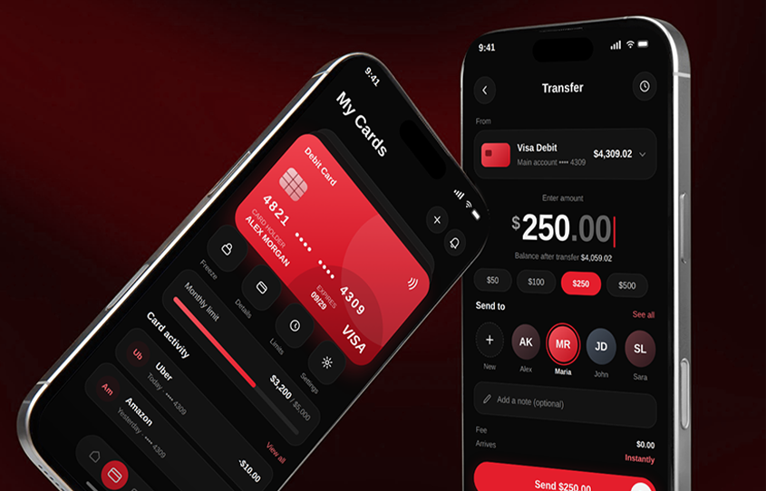 Banking App UI case study preview