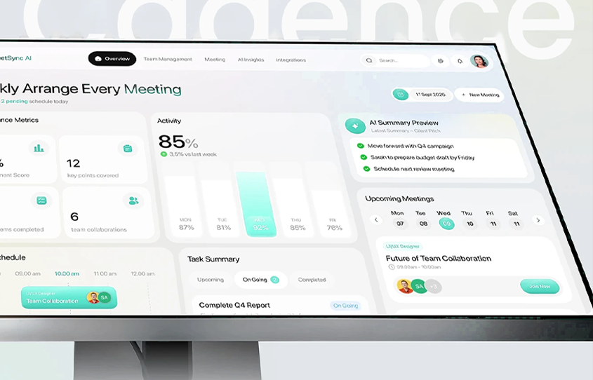 Cadence AI case study preview